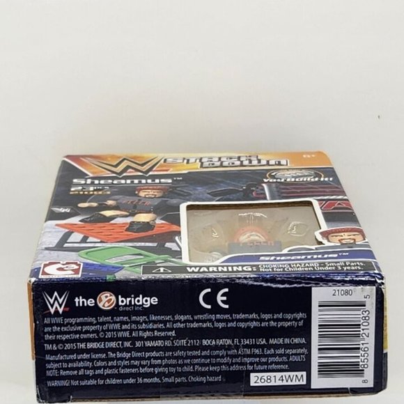 WWE Wrestling C3 Construction💥StackDown Sheamus Playset🆕Sealed Box!/NWT! - Picture 5 of 8